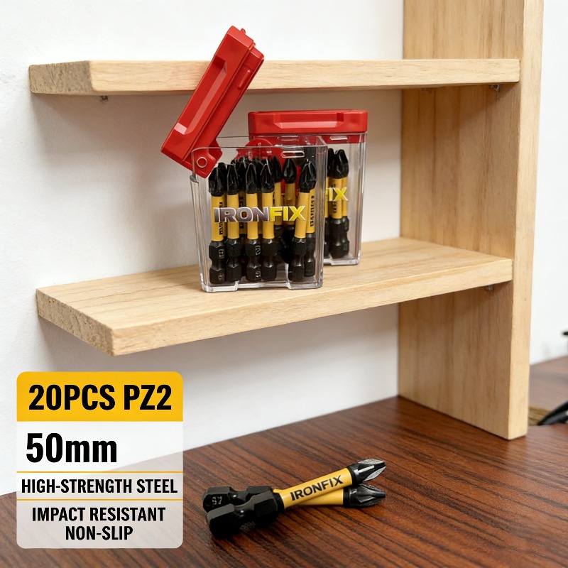 Drill Bit Set - Conjunto de 20 pontas de chave