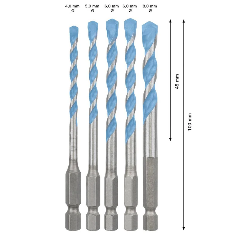 Conjunto de Brocas Multiuso BO - Drill Bit Set avaliação e preço